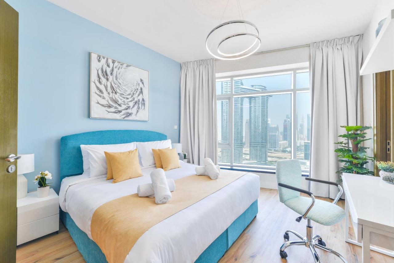 Apartament Lofts - Downtown Luxury - 5 Min Walk To Dubai Fountain! Zewnętrze zdjęcie