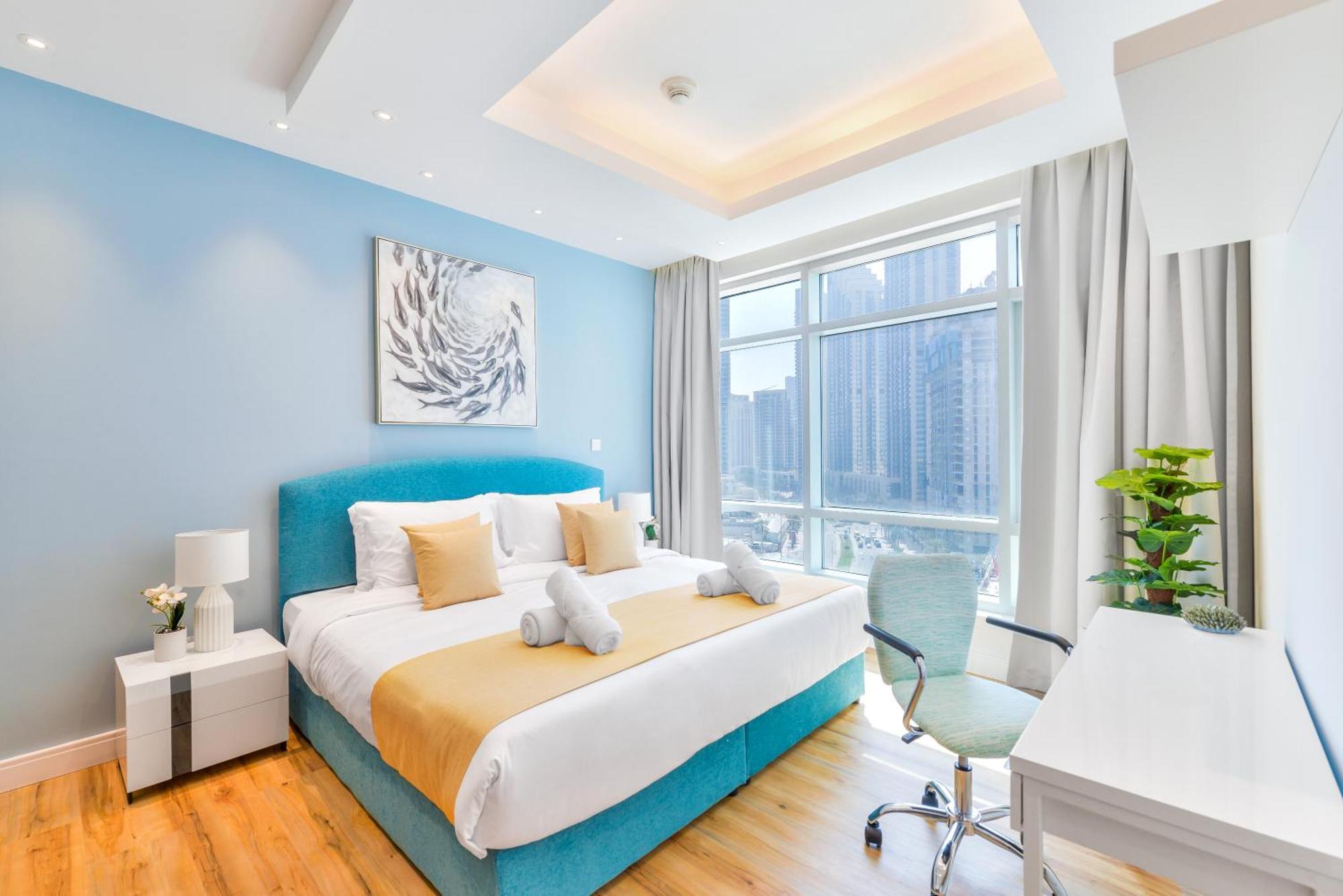 Apartament Lofts - Downtown Luxury - 5 Min Walk To Dubai Fountain! Zewnętrze zdjęcie